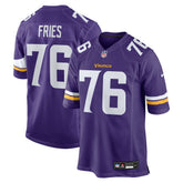 Minnesota Vikings Will Fries Team Game Jersey | NFL Sale