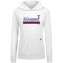 Texas Rangers Levelwear Women's Relay Breaker Pullover Hoodie - MLB Hoodies