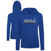 Kansas City Royals Levelwear Women's Relay Breaker Pullover Hoodie - MLB Hoodies