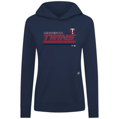 Minnesota Twins Levelwear Women's Relay Breaker Pullover Hoodie - MLB Hoodies