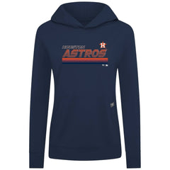 Houston Astros Levelwear Women's Relay Breaker Pullover Hoodie - MLB Hoodies