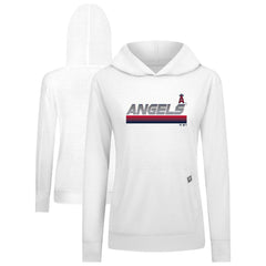Los Angeles Angels Levelwear Women's Relay Breaker Pullover Hoodie - MLB Hoodies