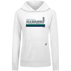 Seattle Mariners Levelwear Women's Relay Breaker Pullover Hoodie - MLB Hoodies