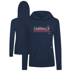St. Louis Cardinals Levelwear Women's Relay Breaker Pullover Hoodie - MLB Hoodies