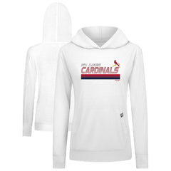 St. Louis Cardinals Levelwear Women's Relay Breaker Pullover Hoodie - MLB Hoodies