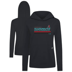 Arizona Diamondbacks Levelwear Women's Relay Breaker Pullover Hoodie - MLB Hoodies