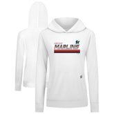 Miami Marlins Levelwear Women's Relay Breaker Pullover Hoodie - MLB Hoodies