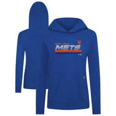 New York Mets Levelwear Women's Relay Breaker Pullover Hoodie - MLB Hoodies