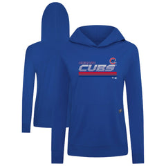 Chicago Cubs Levelwear Women's Relay Breaker Pullover Hoodie - MLB Hoodies