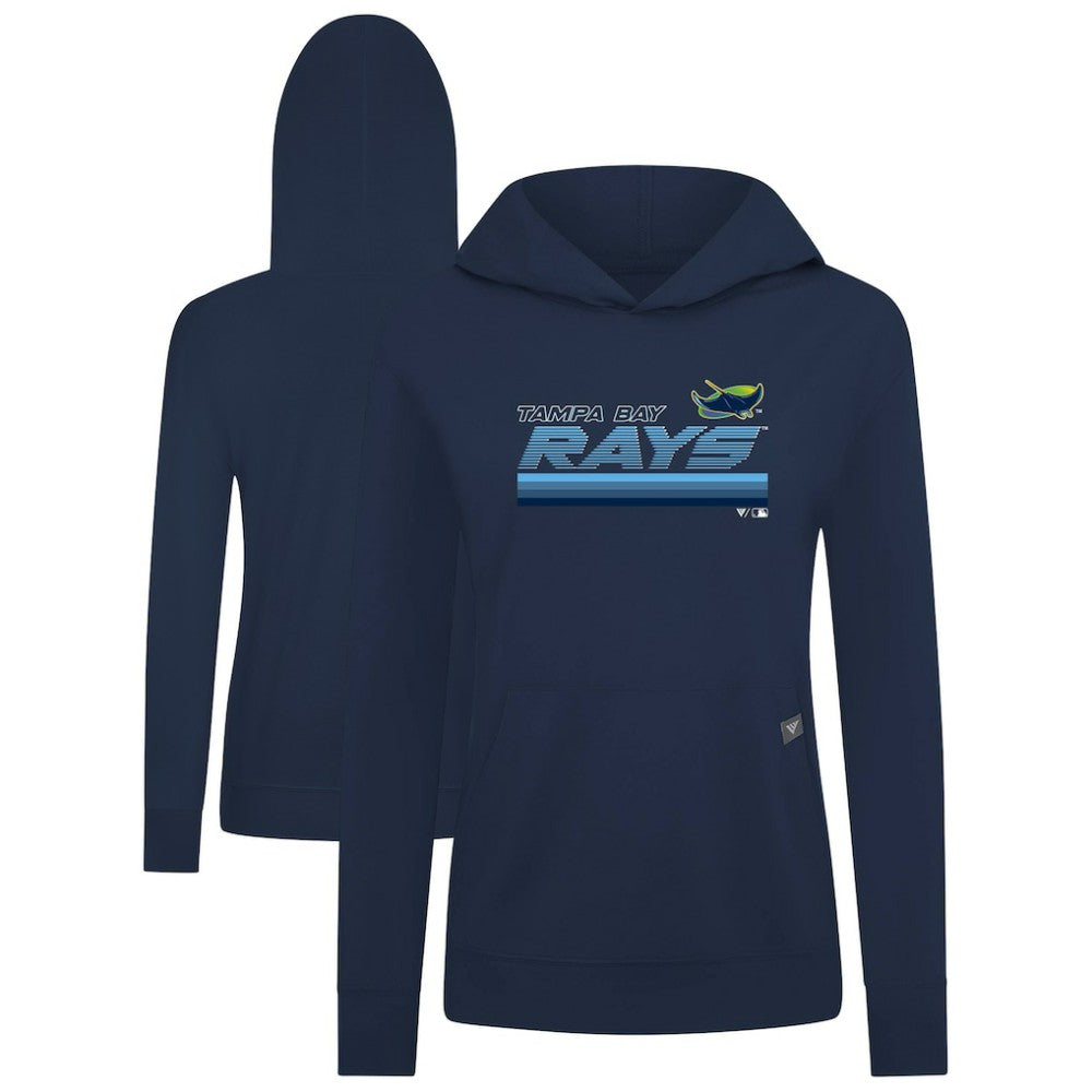 Tampa Bay Rays Levelwear Women's Relay Breaker Pullover Hoodie - MLB Hoodies
