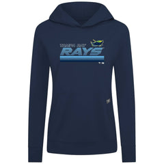 Tampa Bay Rays Levelwear Women's Relay Breaker Pullover Hoodie - MLB Hoodies