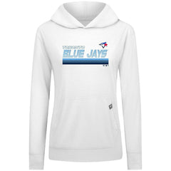 Toronto Blue Jays Levelwear Women's Relay Breaker Pullover Hoodie - MLB Hoodies