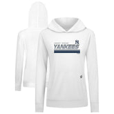 New York Yankees Levelwear Women's Relay Breaker Pullover Hoodie - MLB Hoodies