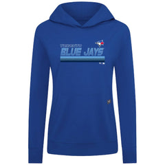 Toronto Blue Jays Levelwear Women's Relay Breaker Pullover Hoodie - MLB Hoodies