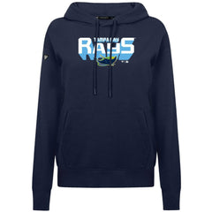 Tampa Bay Rays Levelwear Women's Adorn Retro 3D Pullover Hoodie - MLB Hoodies