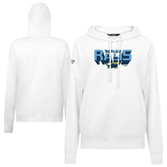 Tampa Bay Rays Levelwear Women's Adorn Retro 3D Pullover Hoodie - MLB Hoodies