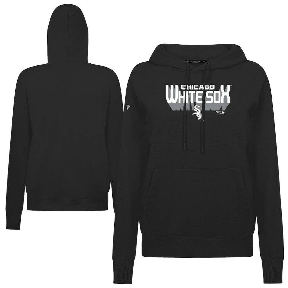 Chicago White Sox Levelwear Women's Adorn Retro 3D Pullover Hoodie - MLB Hoodies