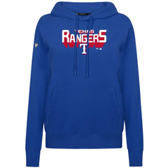 Texas Rangers Levelwear Women's Adorn Retro 3D Pullover Hoodie - MLB Hoodies