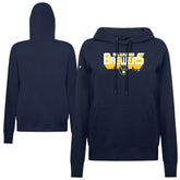 Milwaukee Brewers Levelwear Women's Adorn Retro 3D Pullover Hoodie - MLB Hoodies