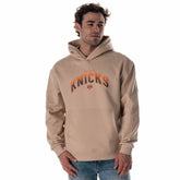 Tan New York Knicks The Wild Collective Unisex Mantra Premium Hoodie | NBA