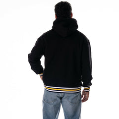 Black Denver Nuggets The Wild Collective Unisex Custom Rib Tonal Premium Hoodie sale | NBA