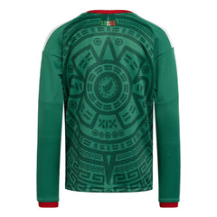 Mexico National Team Youth FIFA x World Cup 2026 Home Replica Long-Sleeve Jersey