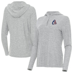 Baltimore Orioles Antigua Women's Daybreak Quarter-Zip Hoodie - MLB Hoodies