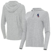 Chicago White Sox Antigua Women's Daybreak Quarter-Zip Hoodie - MLB Hoodies