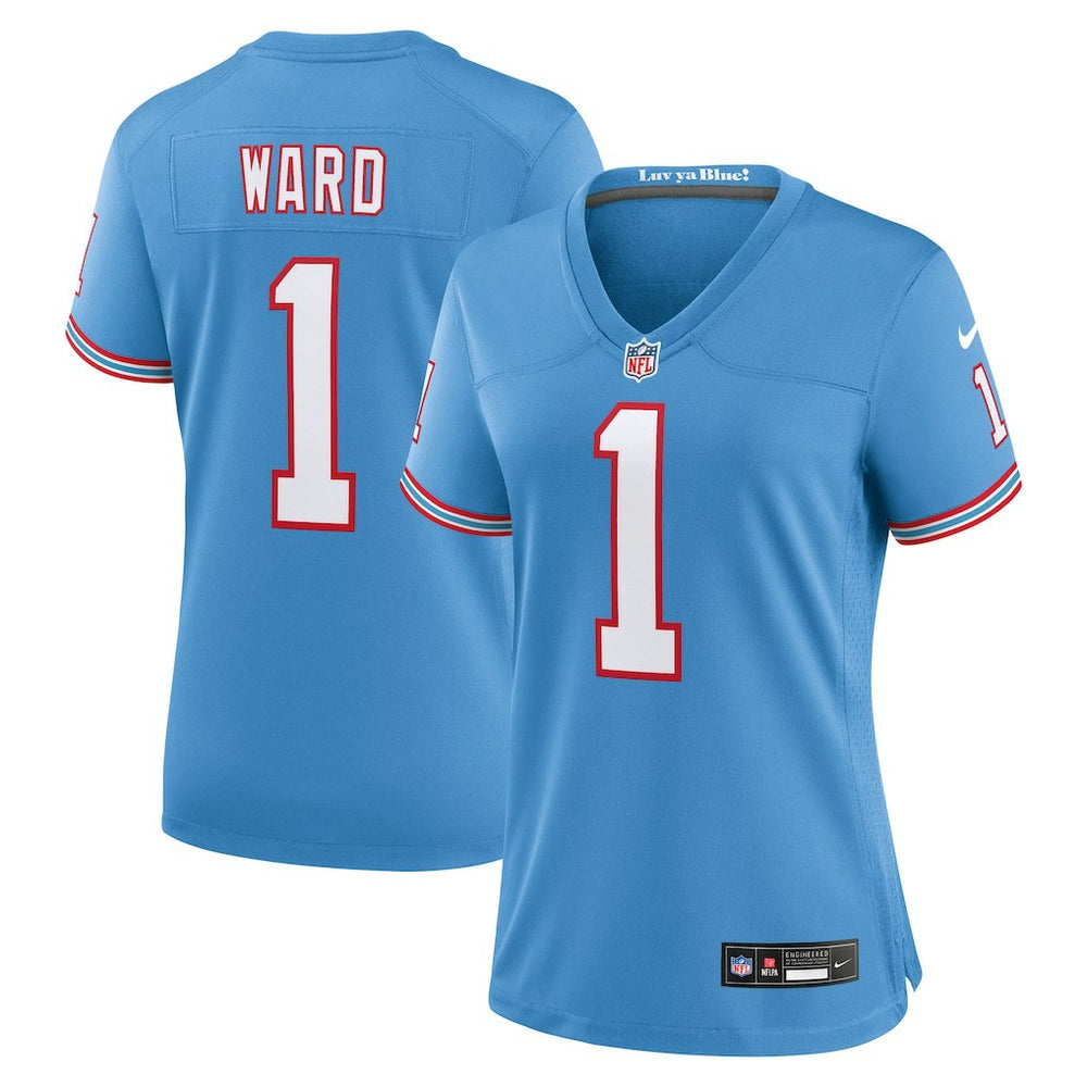 Tennessee Titans Cam Ward Women's 2025 NFL Draft 2nd Alternate Game Jersey | NFL Hot