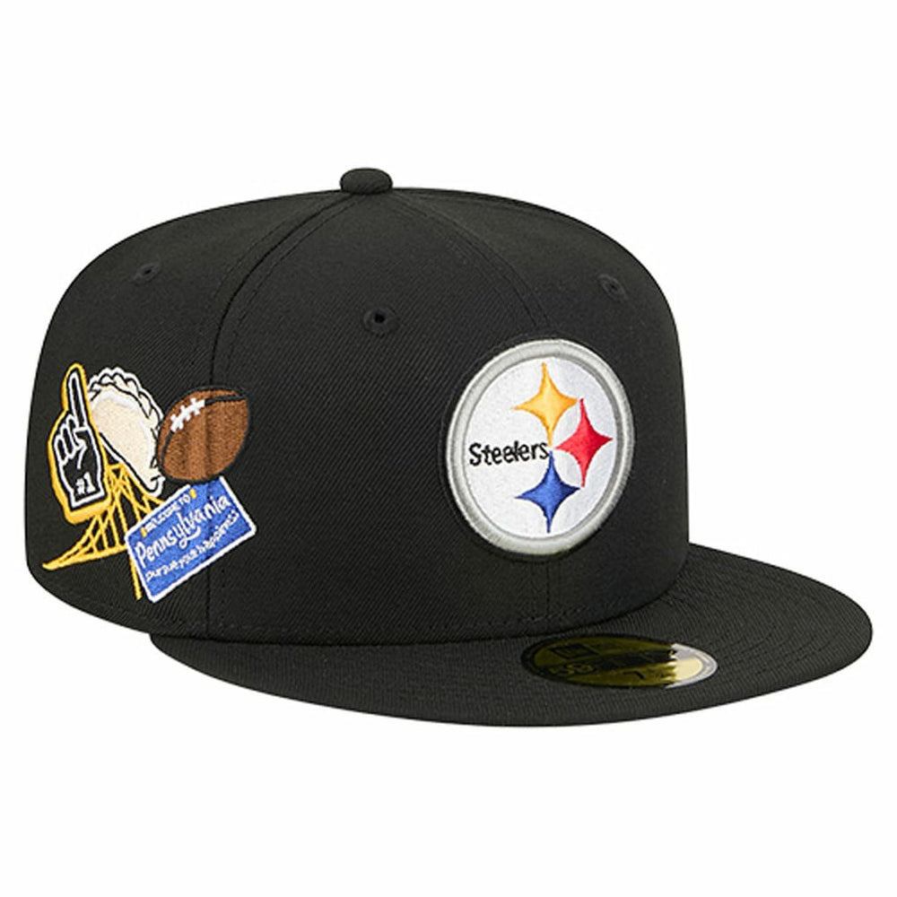 Pittsburgh Steelers Group Chat 59FIFTY Fitted Hat | NFL Hot