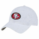 San Francisco 49ers Women's Floral 9TWENTY Adjustable Hat | NFL Outlet