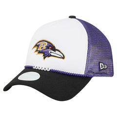 Baltimore Ravens Women's Friendship Bracelet 9FORTY Adjustable Hat | NFL Outlet