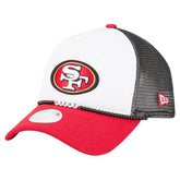 San Francisco 49ers Women's Friendship Bracelet 9FORTY Adjustable Hat | NFL Online