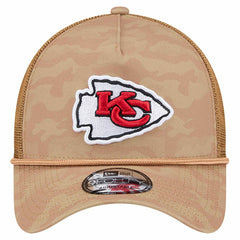 Kansas City Chiefs Wheat Camo 9FORTY Adjustable Hat | NFL Discount
