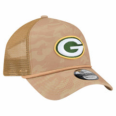Green Bay Packers Wheat Camo 9FORTY Adjustable Hat | NFL Sale