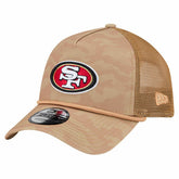 San Francisco 49ers Wheat Camo 9FORTY Adjustable Hat | NFL US