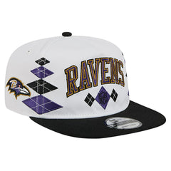 Baltimore Ravens Argyle 19TWENTY Adjustable Hat | NFL Hot