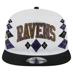 Baltimore Ravens Argyle 19TWENTY Adjustable Hat | NFL Hot