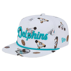 Miami Dolphins Team Cheer 19TWENTY Snapback Hat | NFL Discount