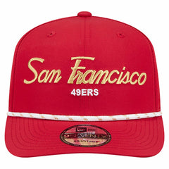 San Francisco 49ers Script 9SEVENTY Adjustable Hat | NFL Outlet