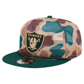 Las Vegas Raiders Duck Camo 9FIFTY Snapback Hat | NFL Online