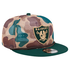 Las Vegas Raiders Duck Camo 9FIFTY Snapback Hat | NFL Online