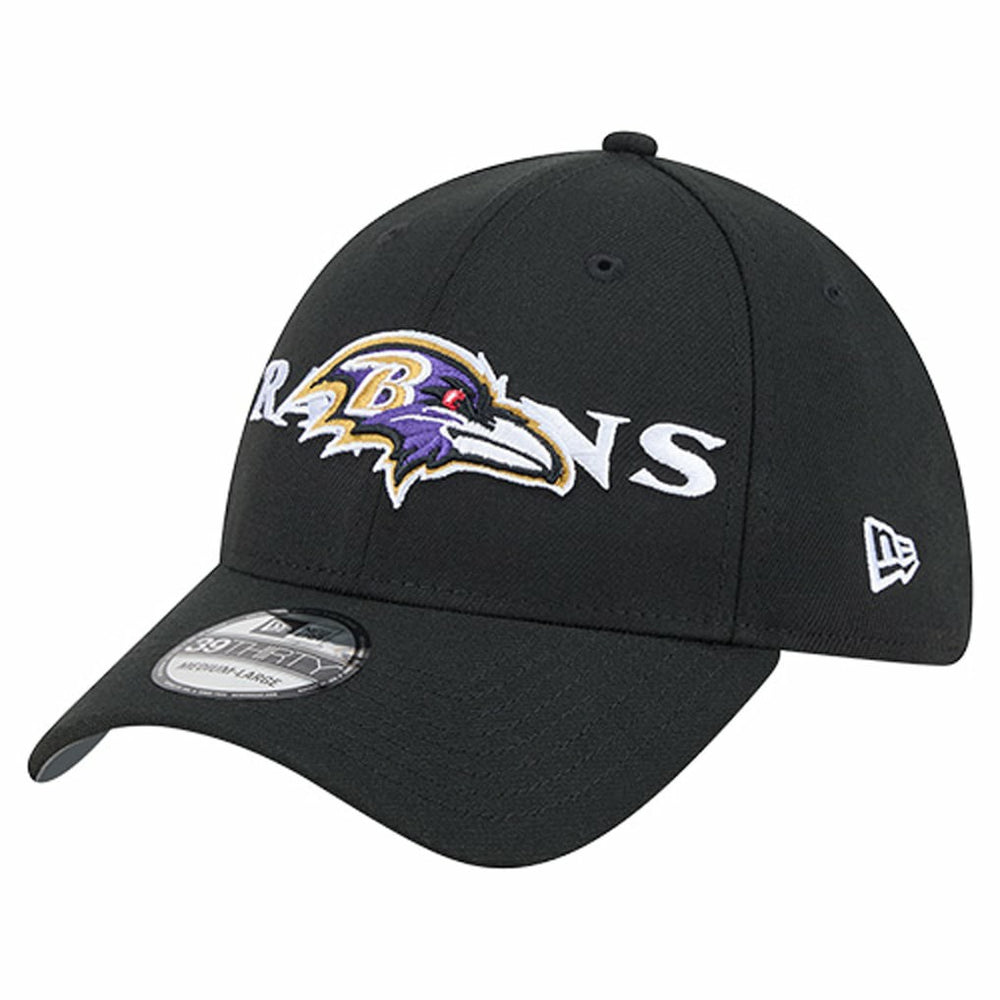 Baltimore Ravens Overlap Logo 39THIRTY Stretch Fit Hat | NFL Sale