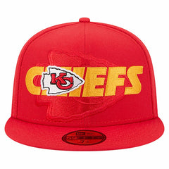 Kansas City Chiefs Overlap Wordmark 59FIFTY Fitted Hat | NFL Discount