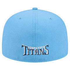 Tennessee Titans Overlap Wordmark 59FIFTY Fitted Hat | NFL Hot