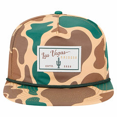Las Vegas Raiders Duck Rope 19TWENTY Snapback Hat | NFL Discount