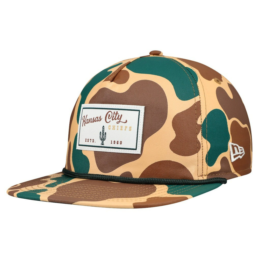 Kansas City Chiefs Duck Rope 19TWENTY Snapback Hat | NFL Hot