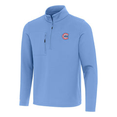 Chicago Cubs Antigua Alternate Logo Insider Quarter-Zip Pullover - MLB Pullover