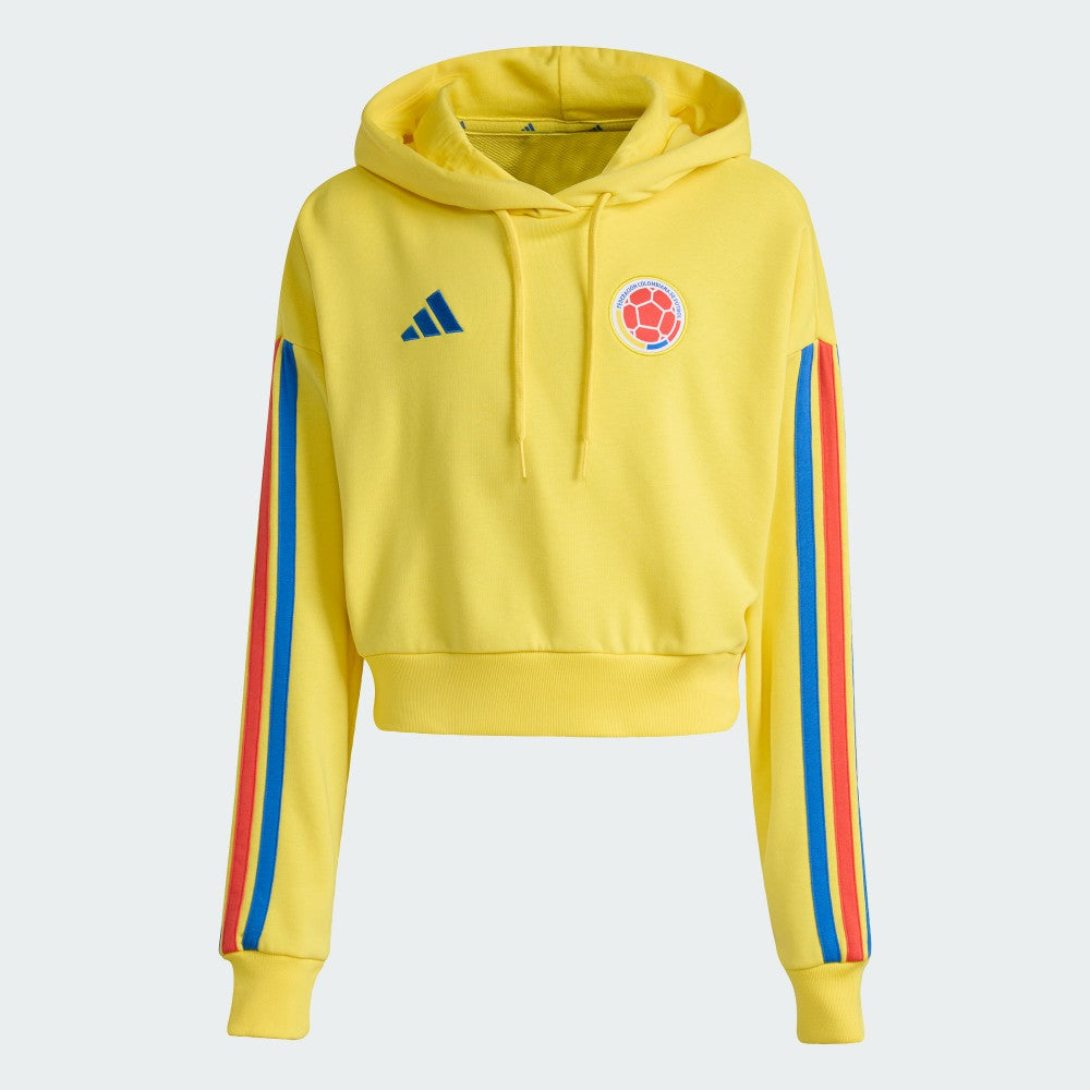 Colombia National Team Women's FIFA x World Cup Alphaskin Cropped Hoodie for sale - Yellow