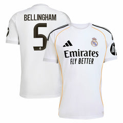 Jude Bellingham Real Madrid 2025/26 Home Replica Jersey